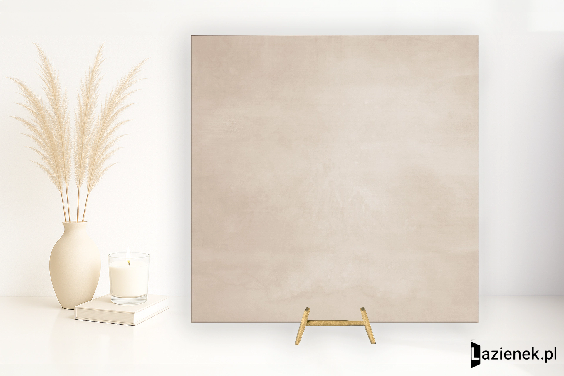 Casalgrande Padana Steeltech Beige połaczenie mat-poler 90x90 cm gr. 9 mm - płytka rektyfikowana/2990147